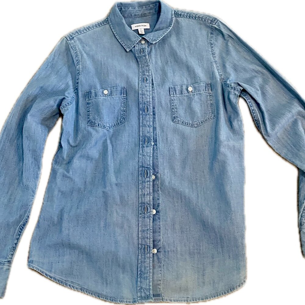 Nordstroms Chambray blouse